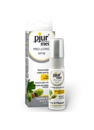 Пролонгирующий спрей с экстрактом дуба и пантенолом pjur MED Pro-long Spray - 20 мл. - Pjur - купить с доставкой в Южно-Сахалинске