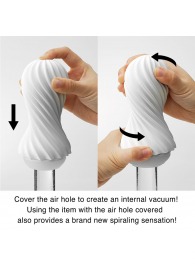 Мастурбатор FLEX Rocky Black с плотным рельефом - Tenga - в Южно-Сахалинске купить с доставкой