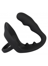 Эрекционное кольцо с подхватом мошонки и анальным отростком для воздействия на простату - Orion - в Южно-Сахалинске купить с доставкой