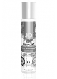 Массажный гель ALL-IN-ONE Massage Oil Sensual нейтральный - 30 мл. - System JO - купить с доставкой в Южно-Сахалинске