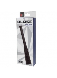 Чёрная плеть BLAZE WHIP BLACK - Dream Toys - купить с доставкой в Южно-Сахалинске