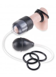 Комактная помпа-насос для головки Suck N’ Stroke Head Pump - Pipedream - в Южно-Сахалинске купить с доставкой