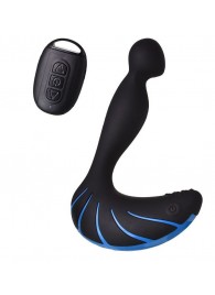 Чёрно-синий массажер простаты Erotist Third - Erotist Adult Toys - в Южно-Сахалинске купить с доставкой