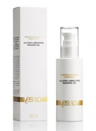 Массажный гель-смазка на силиконовой основе Allover Massage Gel - 100 мл. - YESforLOV - купить с доставкой в Южно-Сахалинске
