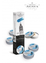 Набор из 5 свечей Petits Joujoux London с ароматом ревеня, амбры и чёрной смородины - MyStim - купить с доставкой в Южно-Сахалинске