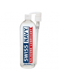 Лубрикант на силиконовой основе Swiss Navy Silicone Based Lube - 946,3 мл. - Swiss navy - купить с доставкой в Южно-Сахалинске