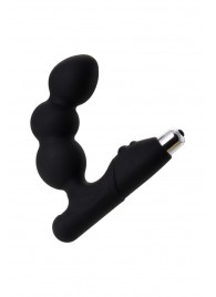 Чёрный вибростимулятор простаты Erotist - Erotist Adult Toys - в Южно-Сахалинске купить с доставкой