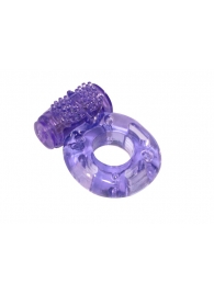 Фиолетовое эрекционное кольцо с вибрацией Rings Axle-pin - Lola Games - в Южно-Сахалинске купить с доставкой