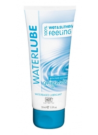 Гель-смазка на основе чистой родниковой воды WaterLube - 30 мл. - HOT - купить с доставкой в Южно-Сахалинске