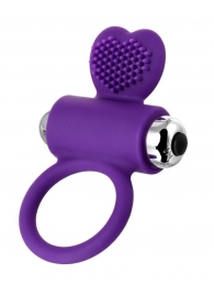 Фиолетовое виброкольцо с ресничками JOS PERY - JOS - в Южно-Сахалинске купить с доставкой