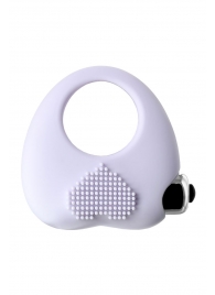 Белое виброкольцо для продления полового акта JOS MOYS - JOS - в Южно-Сахалинске купить с доставкой