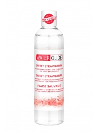 Лубрикант на водной основе с ароматом клубники SWEET STRAWBERRY - 300 мл. - Waterglide - купить с доставкой в Южно-Сахалинске