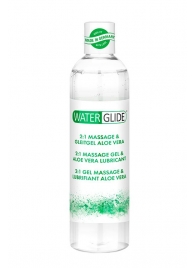 Гель-смазка 2-в-1 MASSAGE   LUBRICANT ALOE VERA - 300 мл. - Waterglide - купить с доставкой в Южно-Сахалинске