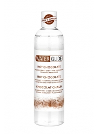 Лубрикант на водной основе с ароматом шоколада HOT CHOCOLATE - 300 мл. - Waterglide - купить с доставкой в Южно-Сахалинске