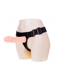 Телесный фаллоимитатор на трусиках Jessica Strap-On - 15,5 см. - Baile - купить с доставкой в Южно-Сахалинске