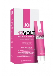 Возбуждающая сыворотка мощного действия JO Volt 12V - 10 мл. - System JO - купить с доставкой в Южно-Сахалинске