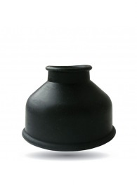 Чёрная уплотнительная насадка для помпы - размер S - 1137 - в Южно-Сахалинске купить с доставкой