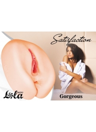 Мастурбатор с 2 тоннелями Satisfaction Gorgeous - Lola Games - в Южно-Сахалинске купить с доставкой