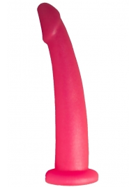Розовый стимулятор простаты из геля - 18 см. - LOVETOY (А-Полимер) - в Южно-Сахалинске купить с доставкой