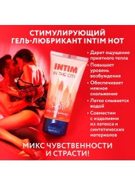 Стимулирующий гель-лубрикант Intim Hot - 60 гр. - Биоритм - купить с доставкой в Южно-Сахалинске