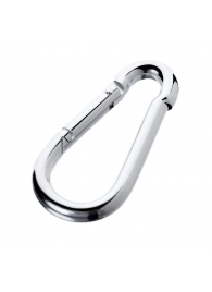 Серебристый карабин TOYFA Metal - ToyFa - купить с доставкой в Южно-Сахалинске