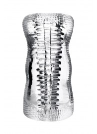 Прозрачный мастурбатор Lingam Asha - ToyFa - в Южно-Сахалинске купить с доставкой