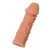 Телесная реалистичная насадка KOKOS Extreme Sleeve 06 с дополнительной стимуляцией - 12,7 см. - KOKOS - в Южно-Сахалинске купить с доставкой