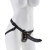 Чёрный с золотом женский страпон Designer Strap-On - Pipedream - купить с доставкой в Южно-Сахалинске