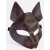 Коричневая маска Wolf - Sitabella - купить с доставкой в Южно-Сахалинске