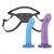 Страпон унисекс Beginners Strap-On с 2 насадками - 15 и 13 см. - Lux Fetish - купить с доставкой в Южно-Сахалинске