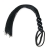 Черная силиконовая плеть Silicone Whip - 32 см. - Easy toys - купить с доставкой в Южно-Сахалинске
