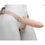 Телесный фаллопротез MEN STYLE с анальным стимулятором - 17,5 см. - LOVETOY (А-Полимер) - купить с доставкой в Южно-Сахалинске