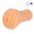 Телесный мастурбатор-вагина с рельефным тоннелем - Bior toys - в Южно-Сахалинске купить с доставкой