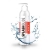 Возбуждающий гель-лубрикант SPLASHGLIDE HOT STIMULATIVE - 330 мл. - Splashglide - купить с доставкой в Южно-Сахалинске