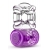 Фиолетовое эрекционное виброкольцо One Night Stand Vibrating C-Ring - Blush Novelties - в Южно-Сахалинске купить с доставкой