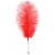 Красное страусовое пёрышко - ToyFa - купить с доставкой в Южно-Сахалинске