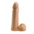 Насадка-фаллос для трусиков с плугом - 19 см. - LOVETOY (А-Полимер) - купить с доставкой в Южно-Сахалинске