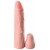 Телесная насадка-удлинитель 1 Inch Silicone X-tension - 17,8 см. - Pipedream - в Южно-Сахалинске купить с доставкой