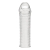 Текстурированная насадка на пенис Clear Textured Penis Enhancing Sleeve Extension - 16,5 см. - BlueLine - в Южно-Сахалинске купить с доставкой