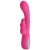 Розовый вибратор-кролик Novak - 19,8 см. - Baile