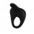 Чёрное эрекционное виброкольцо Thimble - Baile - в Южно-Сахалинске купить с доставкой