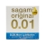 Увлажнённый презерватив Sagami Original 0.01 Extra Lub - 1 шт. - Sagami - купить с доставкой в Южно-Сахалинске