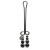 Зажим для клитора с бусинами Just Sensation Beaded Clitoral Clamp - Fifty Shades of Grey - купить с доставкой в Южно-Сахалинске