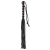 Чёрная мини-плеть из резины Rubber Mini Whip - 22 см. - Blush Novelties - купить с доставкой в Южно-Сахалинске
