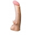 Телесная насадка REAL Standard с усиками на основании - 19 см. - LOVETOY (А-Полимер) - купить с доставкой в Южно-Сахалинске