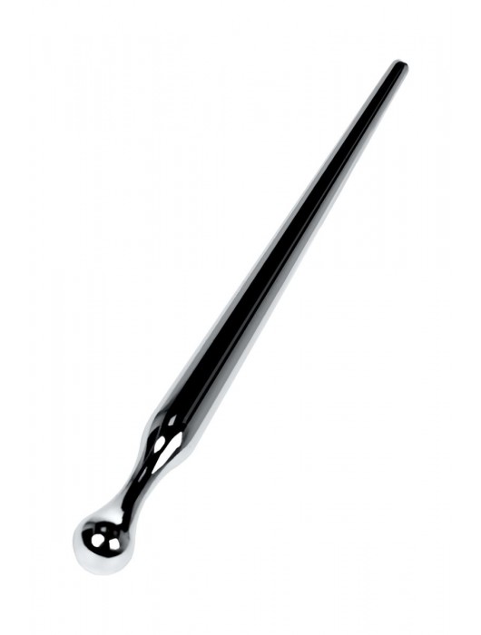 Серебристый уретральный плаг-игла TOYFA Metal - 10 см. - ToyFa - купить с доставкой в Южно-Сахалинске