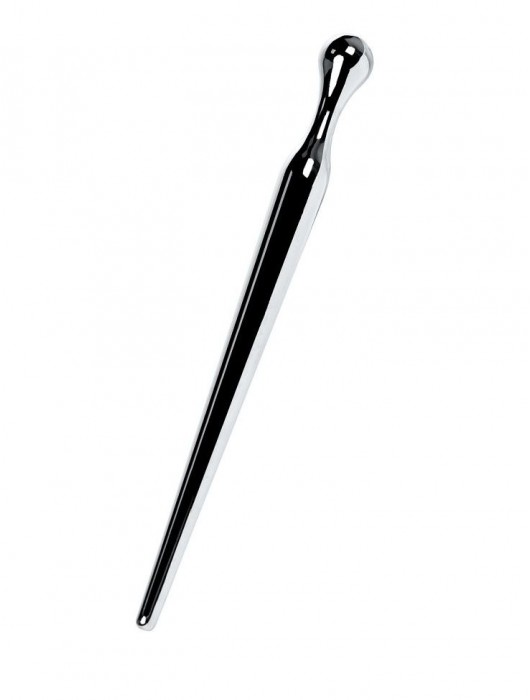 Серебристый уретральный плаг-игла TOYFA Metal - 10 см. - ToyFa - купить с доставкой в Южно-Сахалинске