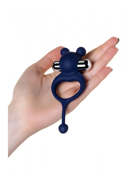 Синее виброкольцо с хвостиком JOS MICKEY - JOS - в Южно-Сахалинске купить с доставкой