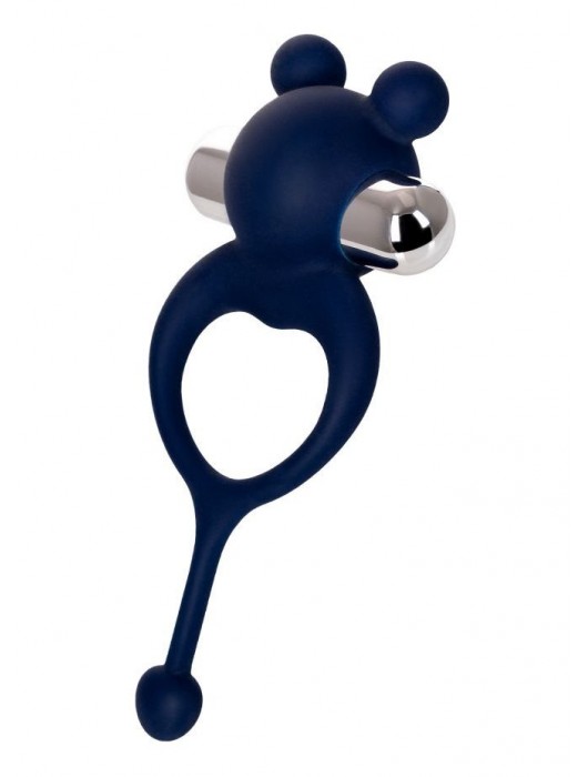 Синее виброкольцо с хвостиком JOS MICKEY - JOS - в Южно-Сахалинске купить с доставкой