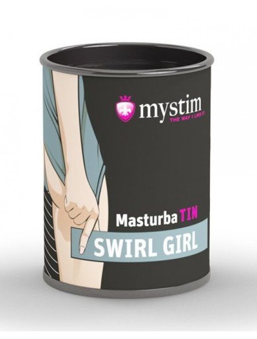 Компактный мастурбатор MasturbaTIN Swirl Girl - MyStim - в Южно-Сахалинске купить с доставкой
